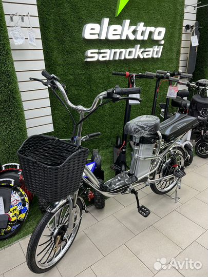 Электровелосипед минако топ