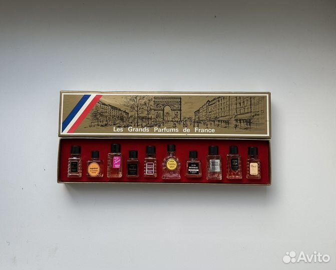 Набор миниатюр 10 шт винтаж Charrier