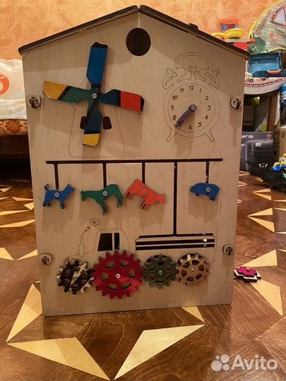 Бизиборд домик большой