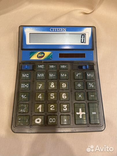 Калькулятор Citizen Casio
