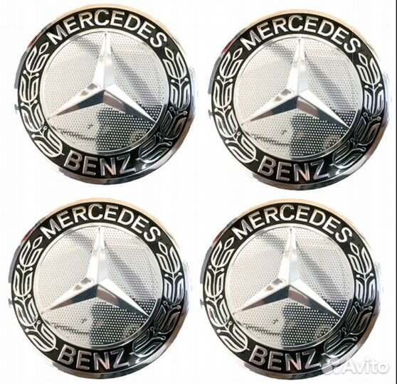 Колпачки на диски Mercedes