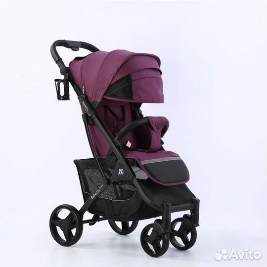Детская коляска Baballo Future 2023 фиолетовая