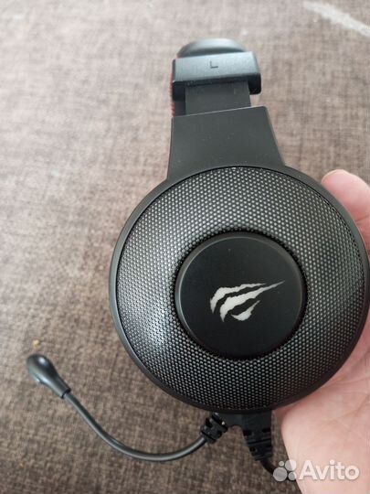 Наушники с микрофоном игровые для компьютера