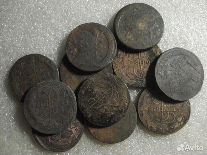 Медные монеты Российской Империи