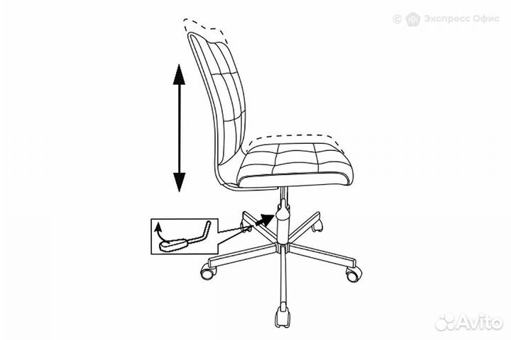 Кресло офисное Бюрократ CH-330M/velv36