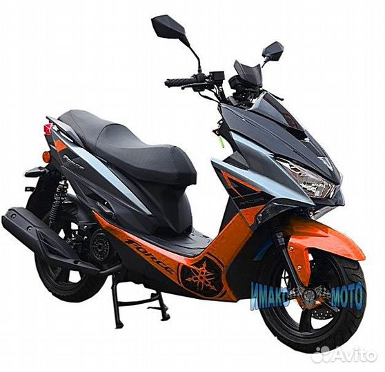 Скутер Racer RC150T-15F Force 150 оранжевый