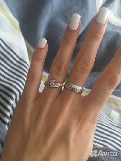 Серебряное кольцо в стиле 