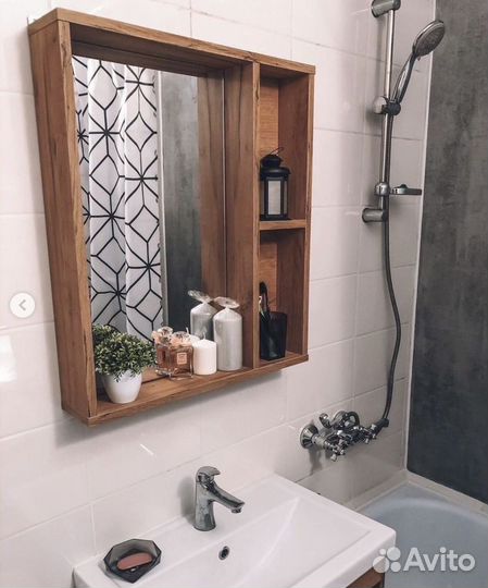 Зеркало шкаф в ванную