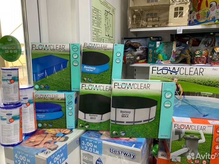 Каркасный бассейн intex