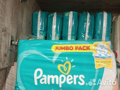 Pampers подгузники и трусики разные