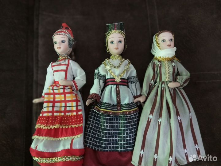 Куклы в народных костюмах деагостини