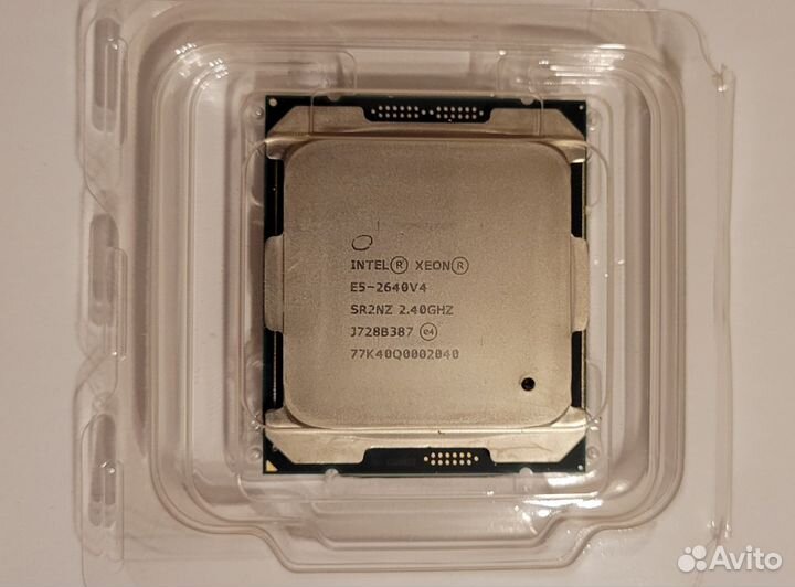 Процессор intel xeon E5 2640v4(как новый)