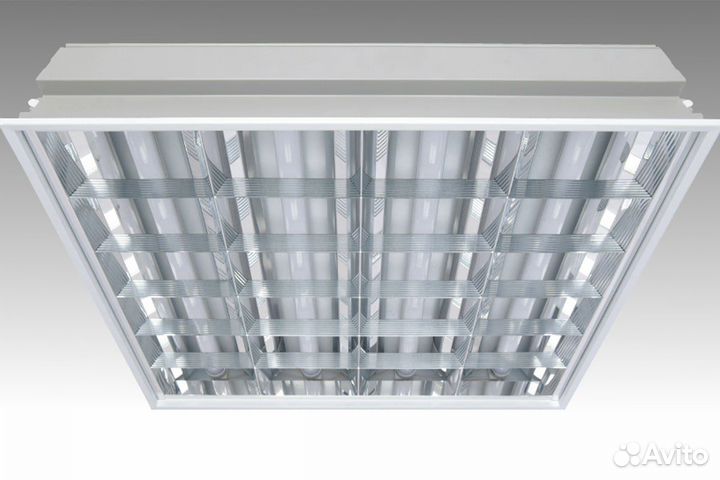 Светильник люминесцентный 595*595 встраив, TLC4*18