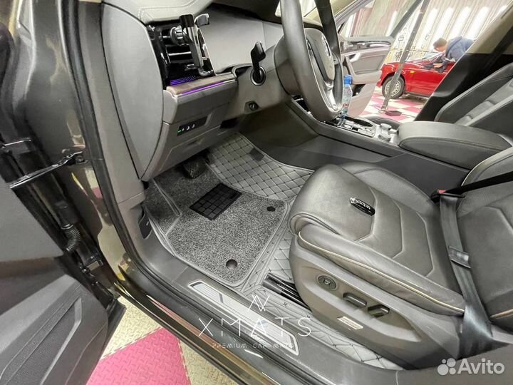 Коврики из экокожи для Volkswagen Touareg 3