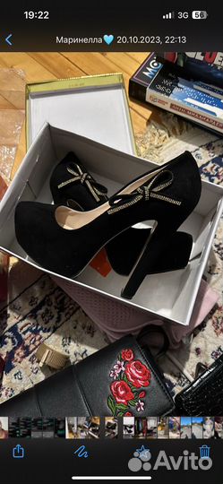 Туфли женские 39 размер черные