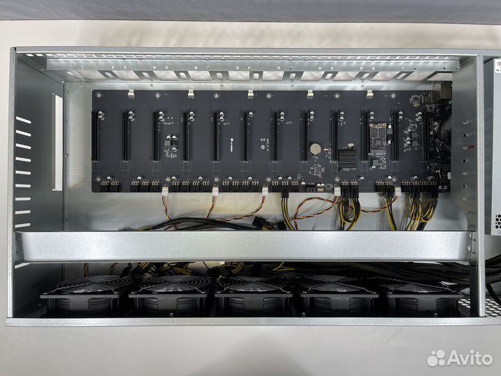 Корпус для майнинга на 12 карт 