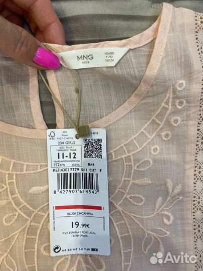 Блузка для девочки