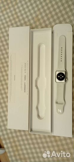 Часы apple watch 3 38 mm Silver Aluminum