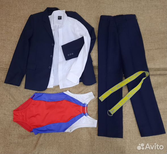 Школьный костюм для мальчика 140