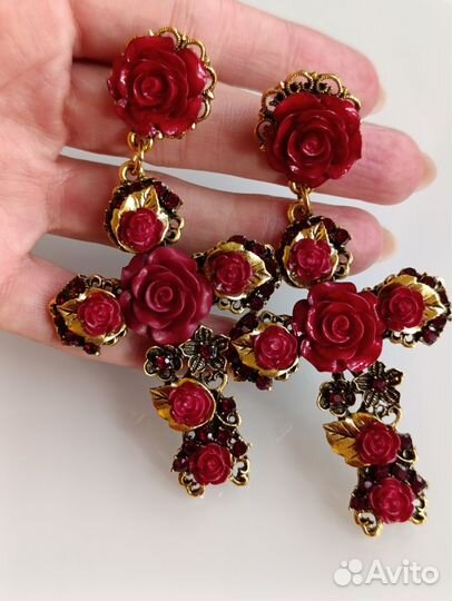 Dolce gabbana серьги