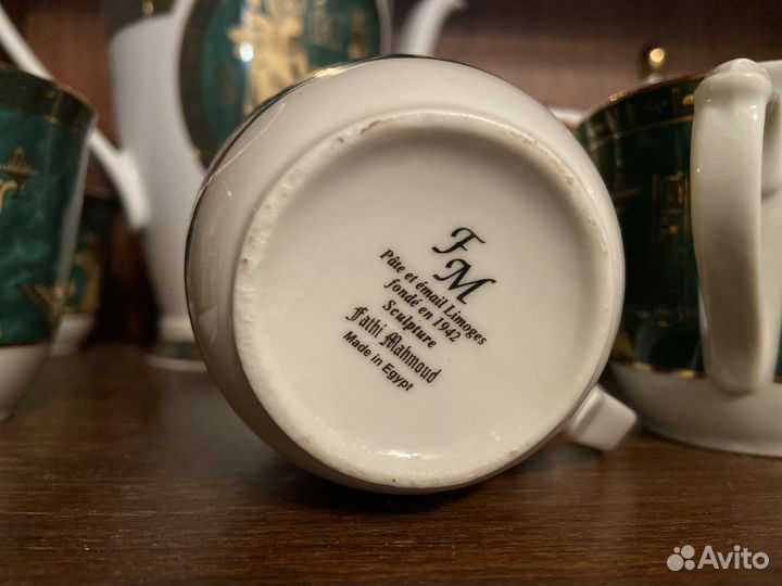 Фарфор Египет сервиз Fathi Mahmoud, сувениры