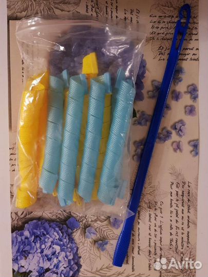 Мелки для волос, бигуди, типсы, стразы, уф лампа и