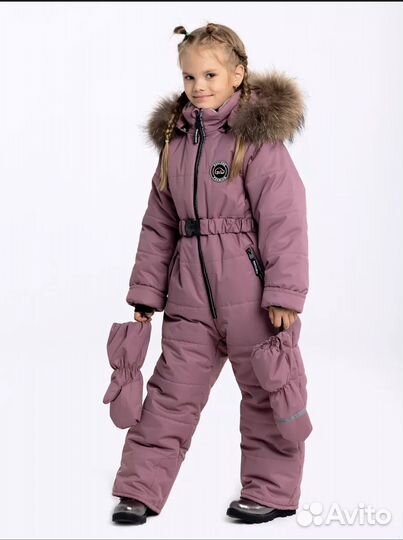 Зимний комбинезон для девочки