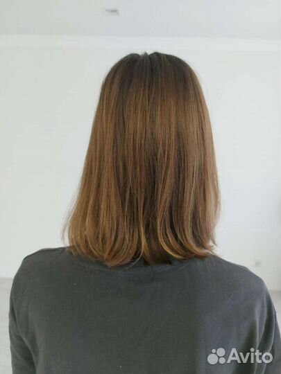 Кератиновое выпрямление