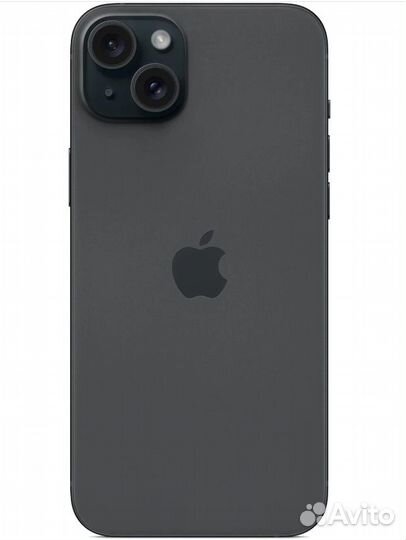 iPhone 15 Plus 128 гб, Dual nano SIM + eSim, Black