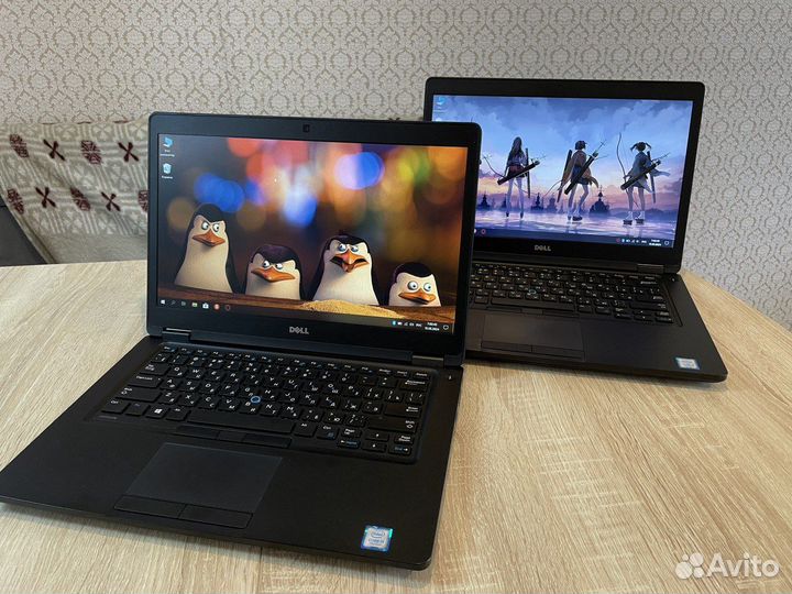 Мощные ноутбуки Dell i5-7/16gb/SSD-диск/FullHD-экр