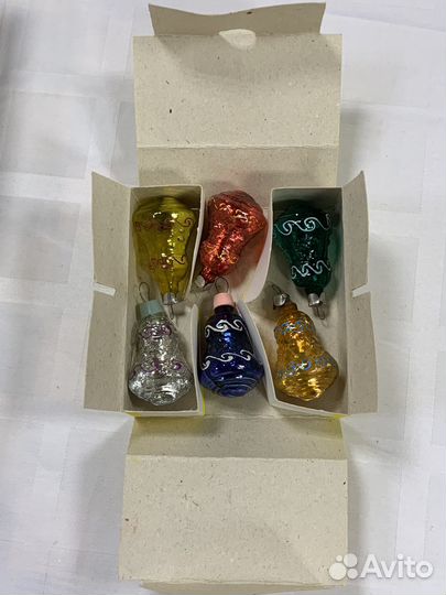 Набор елочных игрушек СССР сюрприз