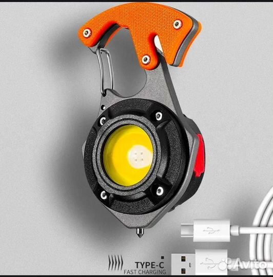 Многофункциональный брелок мультитул в авто, поход