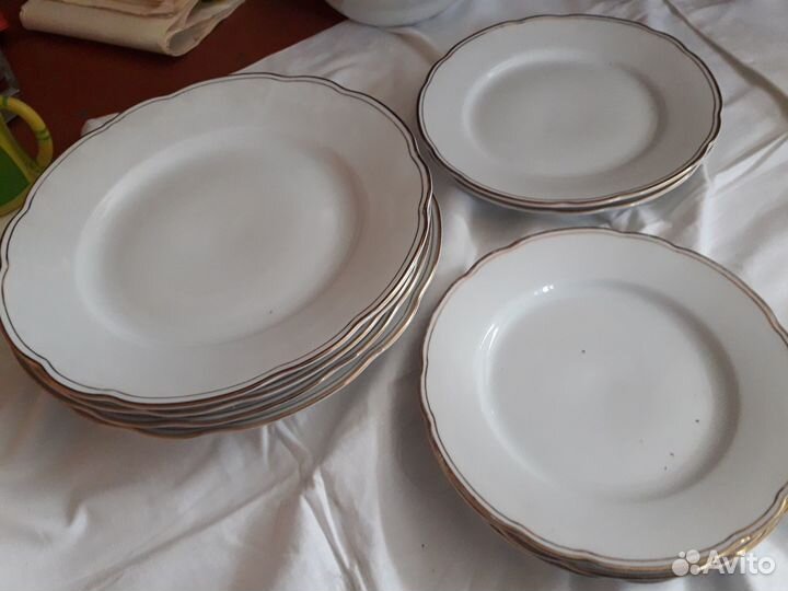 Тарелки СССР (пр-во Чехословакия.богемия)
