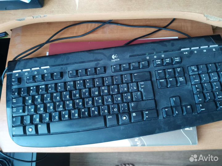 Клавиатура для компьютера logitech проводная