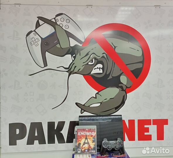 PlayStation 3 SuperSlim + endwar - Обмен
