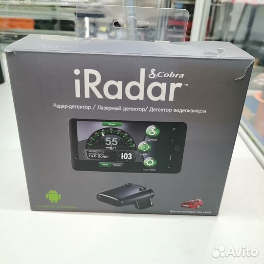 Радар детектор Iradar cobra