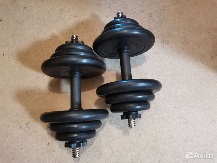 Гантели металлические