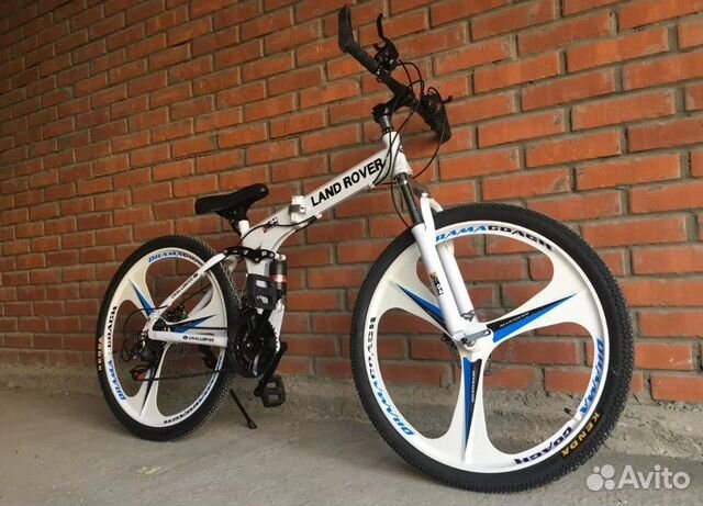 Велосипед на литых дисках
