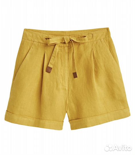 Шорты женские Massimo dutti лен