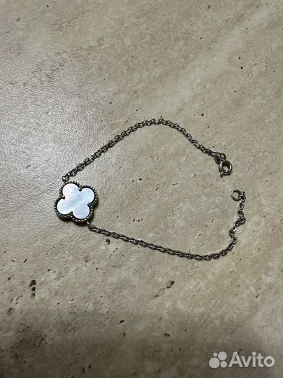 Серебряный браслет Van Cleef