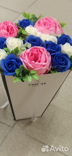 Букет из пенных роз