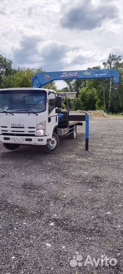 Isuzu NQR90L-M с КМУ, 2015