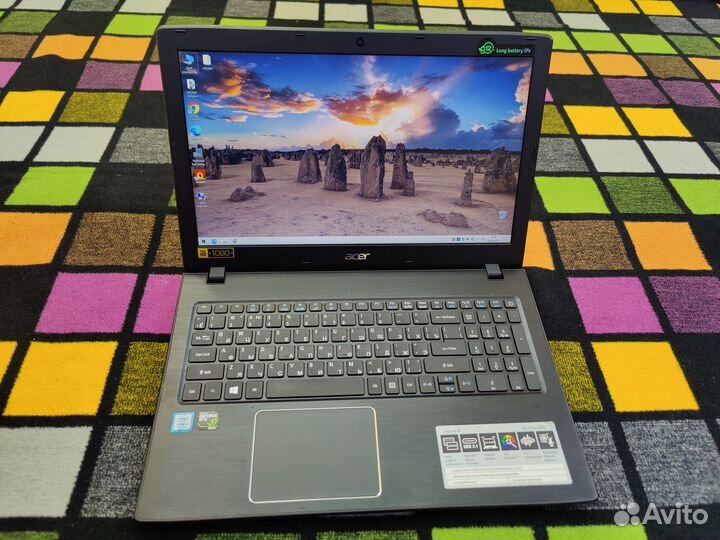 Игровой Ноутбук acer aspire E5-575G-53V2