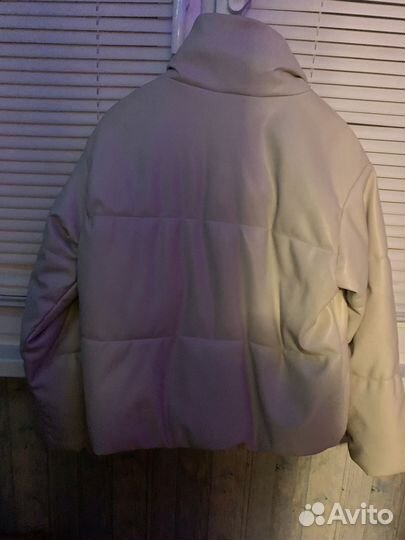 Куртка демисезонная женская 44 46 размер бежевая