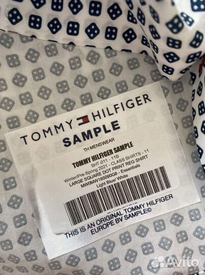 Новая Рубашка мужская Tommy Hilfiger