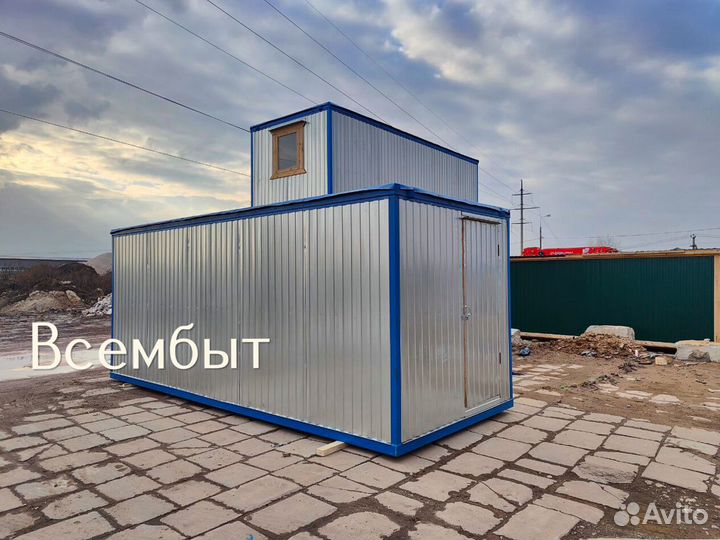 Теплая строительная бытовка