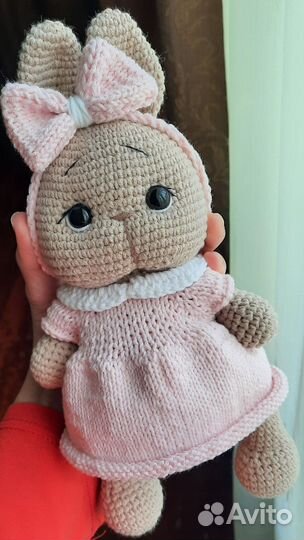 Вязаные игрушки ручной работы