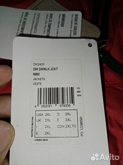 Куртка демисезонная Reebok