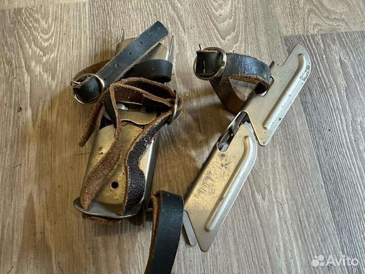 Коньки раздвижные СССР двухполозные