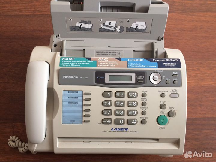 Panasonic KX-FL403 копир факс телефон